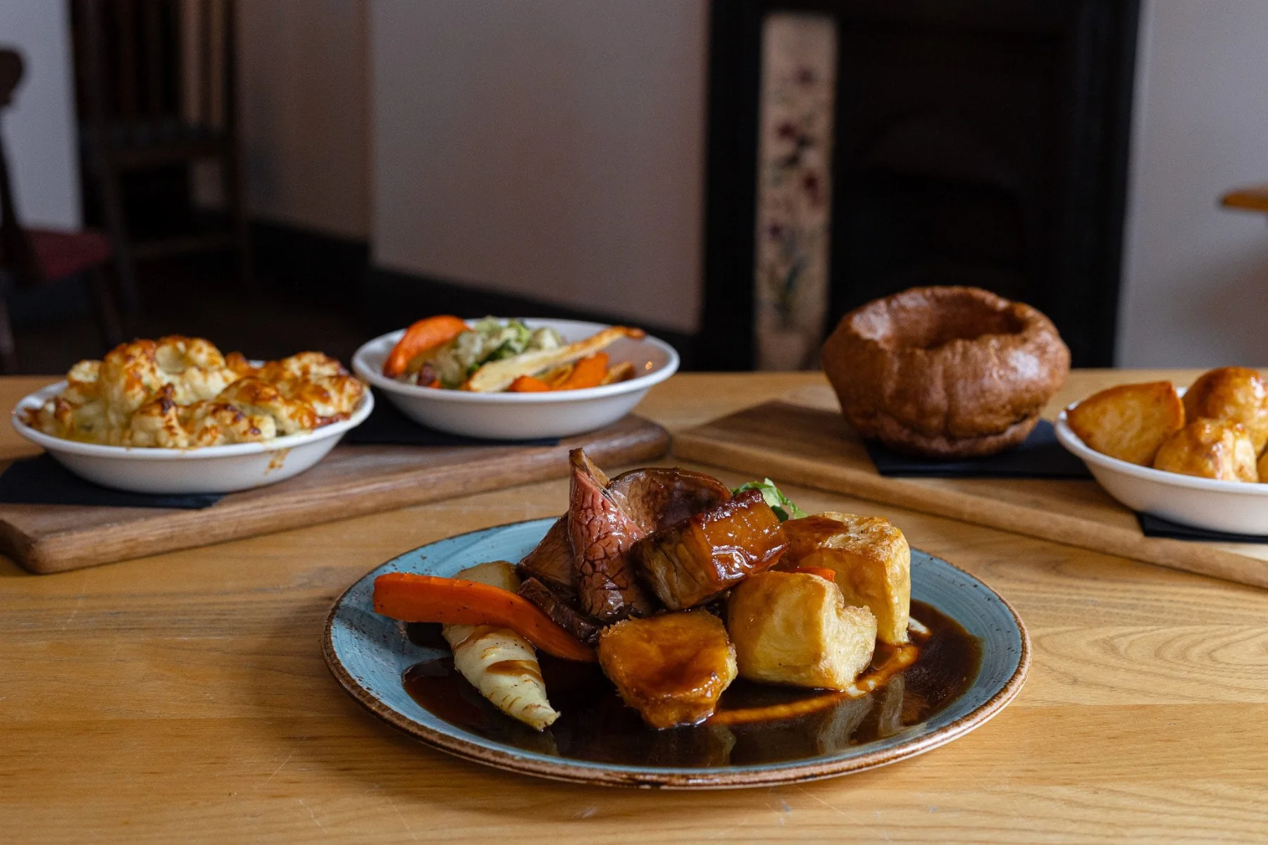 The Volley Triple roast dinner.